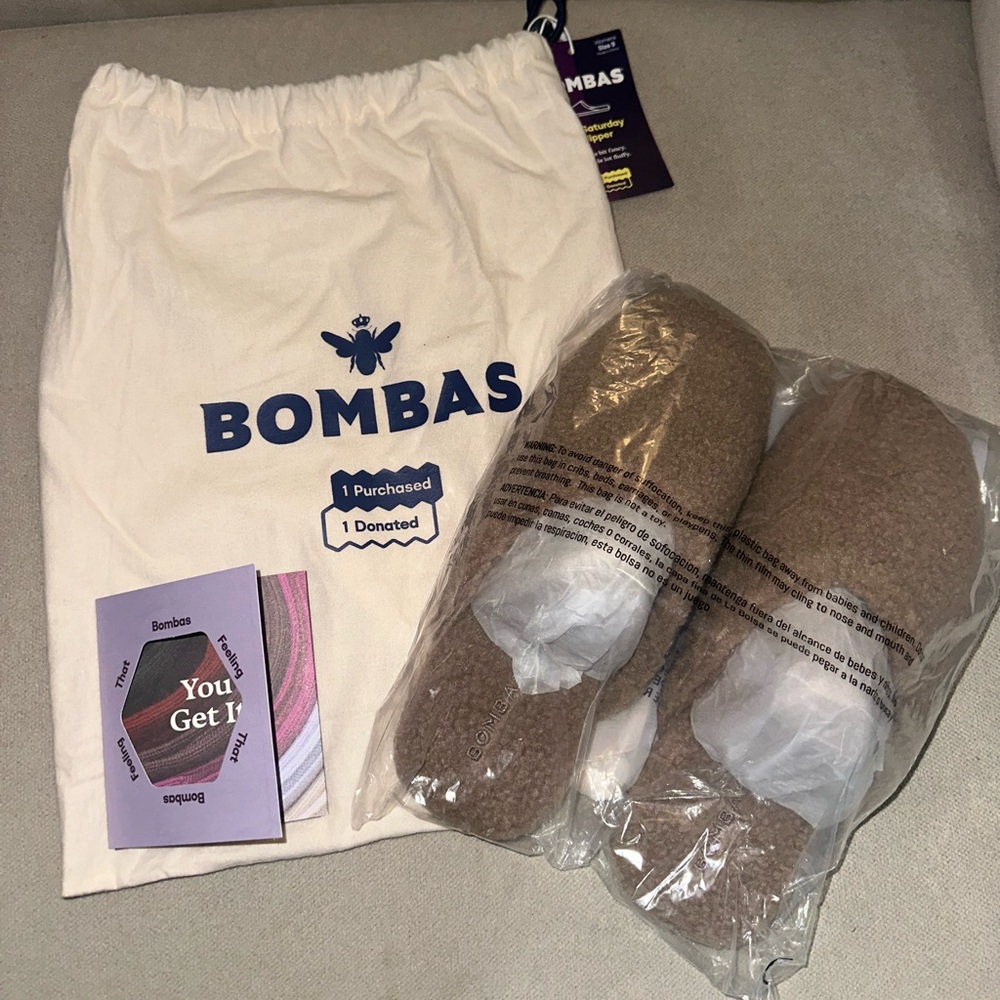 Brand New Bombas Women's Saturday Slipper Size 9